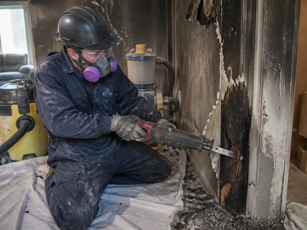Charred Material Removal