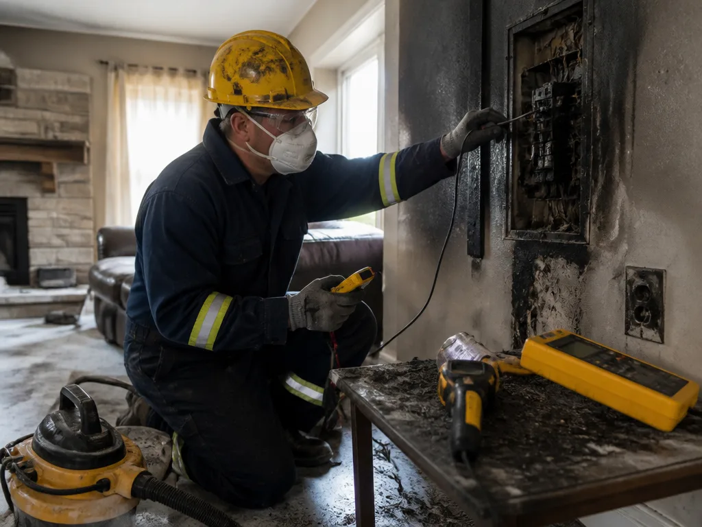 Electrical Fire Cleanup