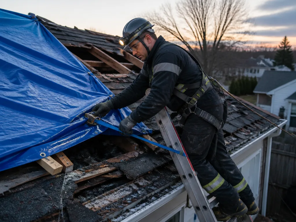 Roof Tarping