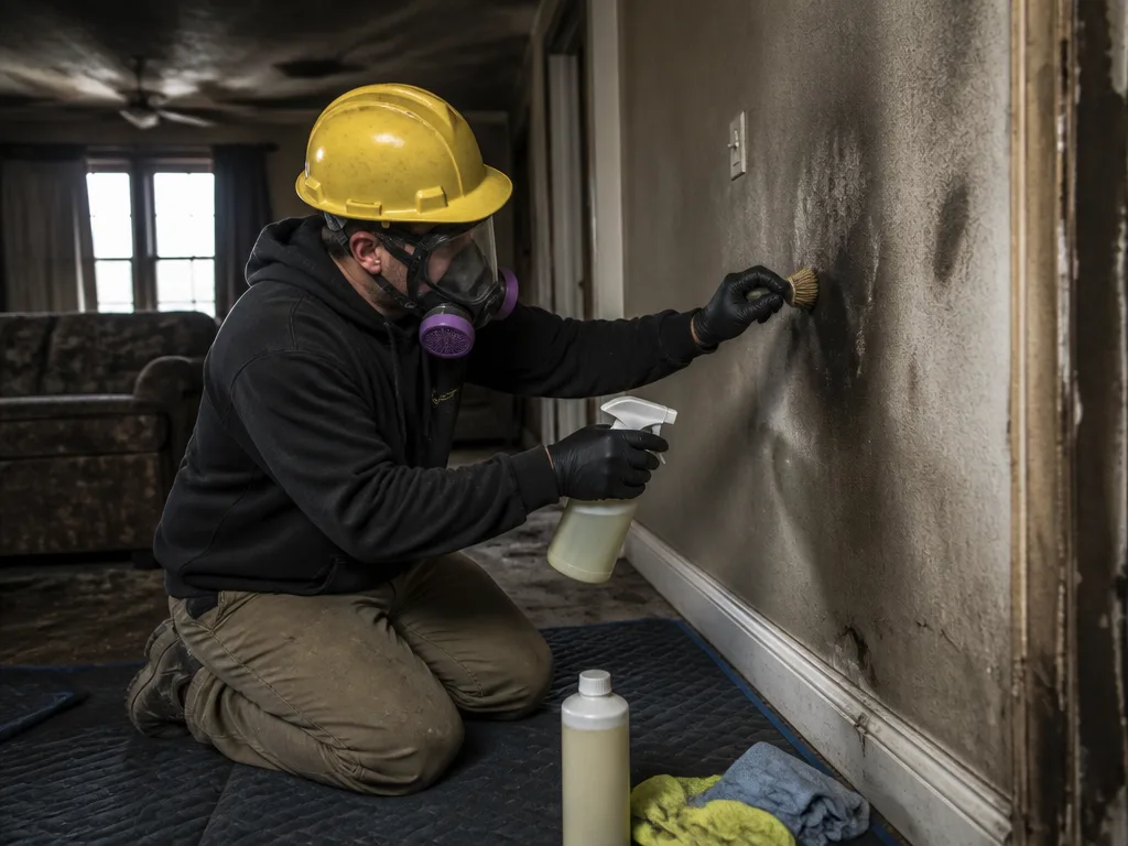 Soot Stain Removal